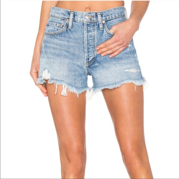 AGOLDE Parker Vintage Cut Off Short in Swapmeet Size 31 NWOT - Picture 1 of 9